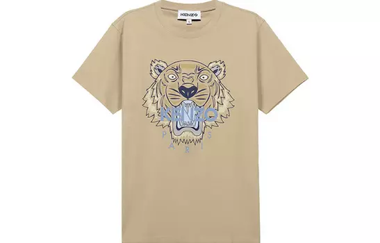 Футболка мужская Kenzo, кремовый