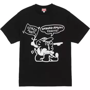 Футболка мужская Kenzo Boke Boy Travels Classic, черный