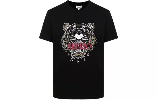 Футболка мужская Kenzo Men Classic Tiger, черный