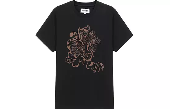 KENZO Мужская футболка, цвет Black