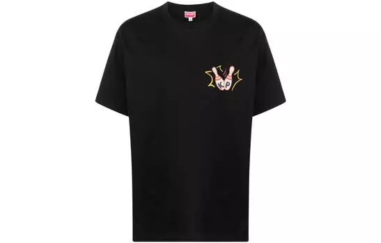 Футболка мужская Kenzo Bowling Team Oversize, черный