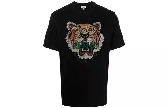 KENZO Мужская футболка, цвет Black