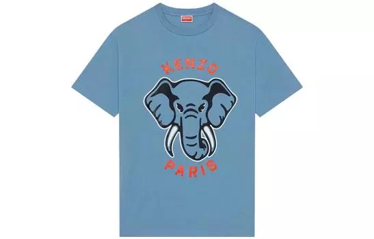 Футболка мужская Kenzo Oversize, синий