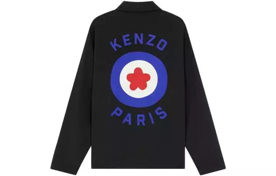 Куртка мужская Kenzo Target Logo-stamp, черный / синий