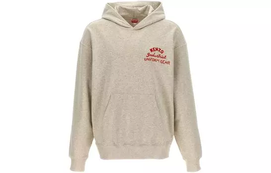 Толстовка мужская Kenzo Drawn Varsity Tiger, бежевый