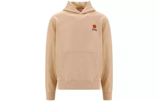 Толстовка мужская Kenzo с карманом-кенгуру, бежевый