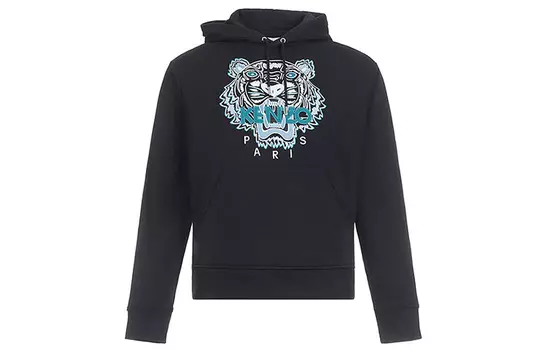 Толстовка мужская Kenzo, черный / зеленый