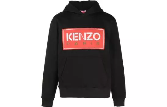 Худи мужская Kenzo Logo-patch, черный