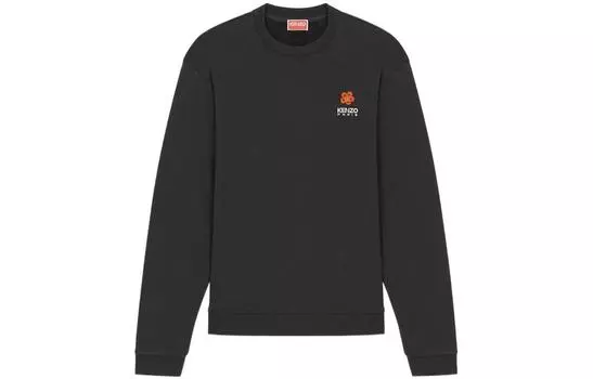 Толстовка мужская Kenzo Boke Flower-embroidered, черный
