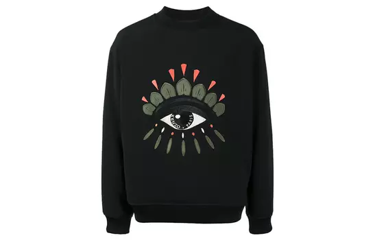 KENZO Мужская толстовка, цвет Black