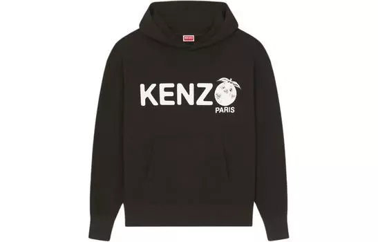 Толстовка мужская Kenzo с принтом, черный / белый