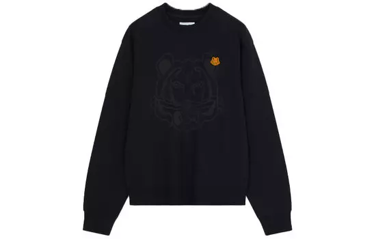 Толстовка мужская Kenzo с нашивкой логотипа, черный
