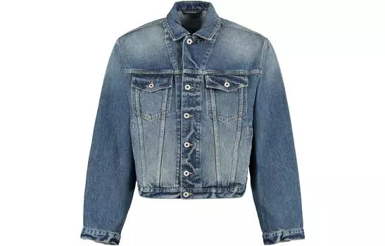 KENZO Мужские джинсовые куртки, Синий