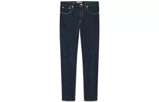 Джинсы мужские Kenzo Logo-patch, синий