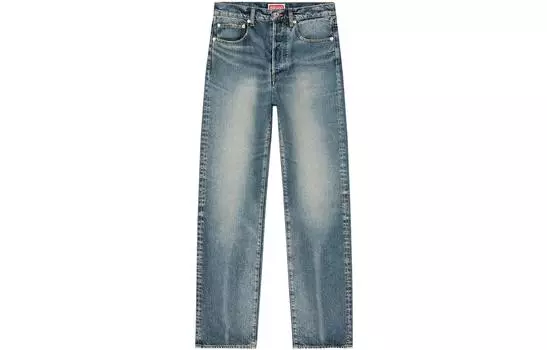 Джинсы мужские Kenzo Stonewashed Straight Leg, синий