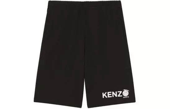 Шорты мужские Kenzo с логотипом, черный / белый