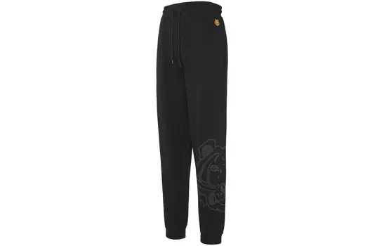 KENZO Мужские трикотажные спортивные штаны, цвет Black