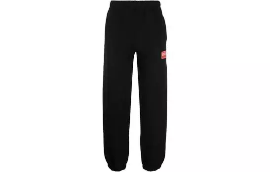 Штаны спортивные Kenzo Logo Patch Track мужские, черный