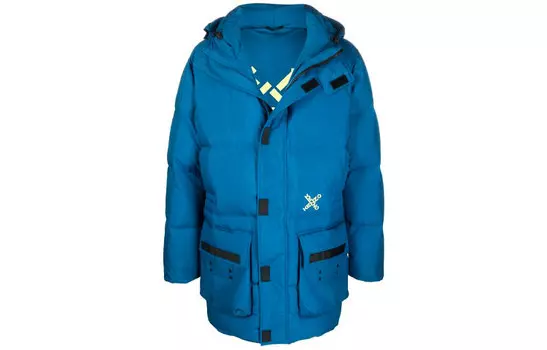 Пуховик мужской Kenzo, синий