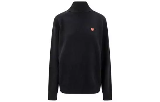 Свитер мужской Kenzo Boke Flower Embroidered, черный