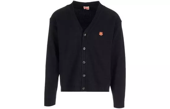 Свитер мужской Kenzo Button-Up, черный
