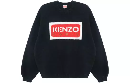 Свитер мужской Kenzo Logo-detail, черный