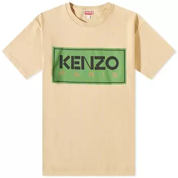 Kenzo Paris Классическая футболка, бежевый