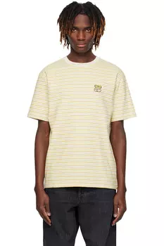 Kenzo Paris Verdy Edition вышитая футболка Kenzo, желтый