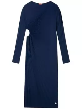 Kenzo платье-миди Sun-ray, синий