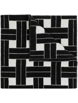 Kenzo плетение шарфа, белый