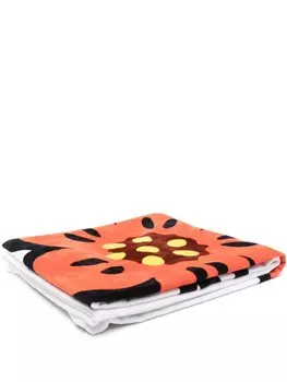 Kenzo пляжное полотенце с принтом Boke Flower (100 x 170 см), белый