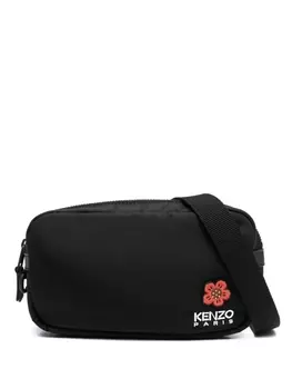 Kenzo поясная сумка Boke Flower, черный