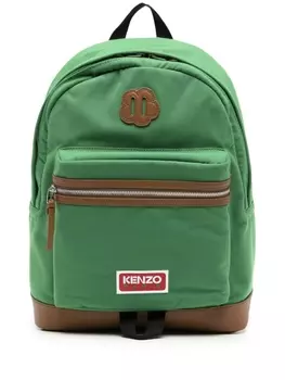 Kenzo рюкзак Explore с нашивкой-логотипом, зеленый