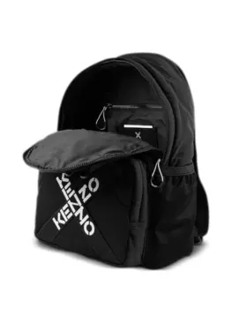 Kenzo рюкзак с принтом Sport Logo, черный