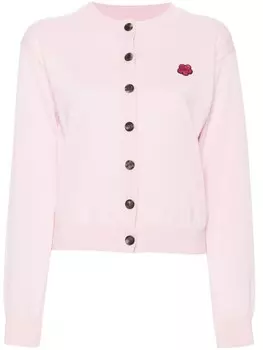 Kenzo шерстяной кардиган Boke Flower, розовый