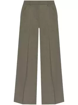 Kenzo широкие шерстяные брюки, серый