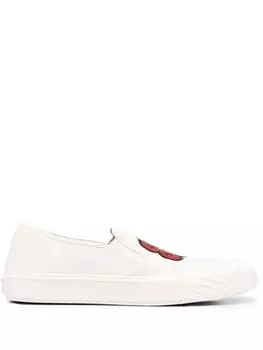 Kenzo слипоны Kenzoschool, нейтральный цвет