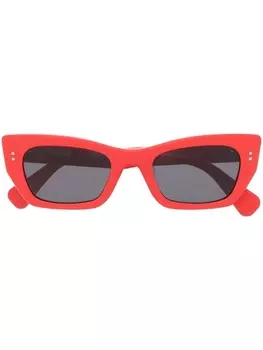 Kenzo солнцезащитные очки в оправе 'кошачий глаз', красный