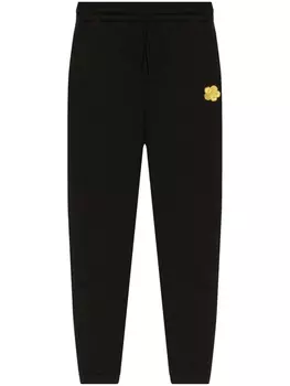 Kenzo спортивные брюки с логотипом, черный