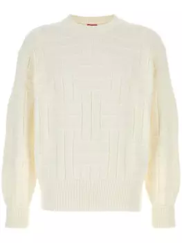Kenzo свитер с круглым вырезом, белый