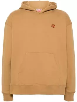 Kenzo толстовка с капюшоном Boke Flower, коричневый