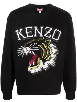 Kenzo толстовка с логотипом, черный