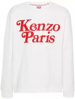 Kenzo толстовка с логотипом из коллаборации с Verdy, белый