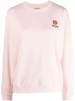 Kenzo толстовка с принтом, розовый