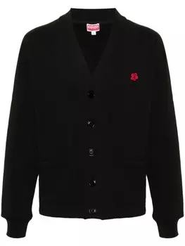 Kenzo толстовка с вышивкой Boke Flower, черный