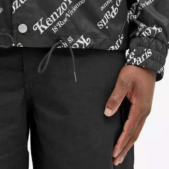 Kenzo Ветровка x Verdy с логотипом, черный