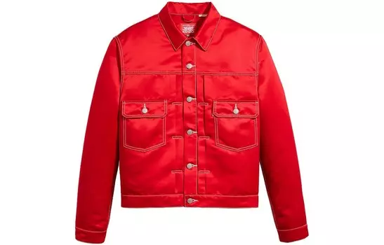 Kenzo X LEVI"SX KENZO CO-BRAND Куртка унисекс красная Levi’S, красный