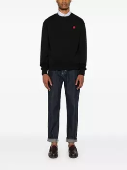 Kenzo зауженные джинсы в тонкую полоску, синий