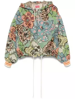 Kenzo жаккардовая куртка с узором из коллаборации с Verdy, зеленый