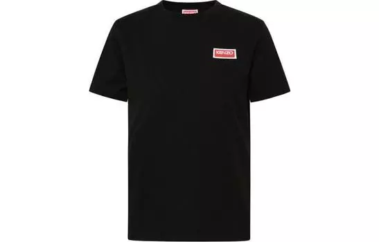 Футболка женская Kenzo Logo-print Cotton, черный